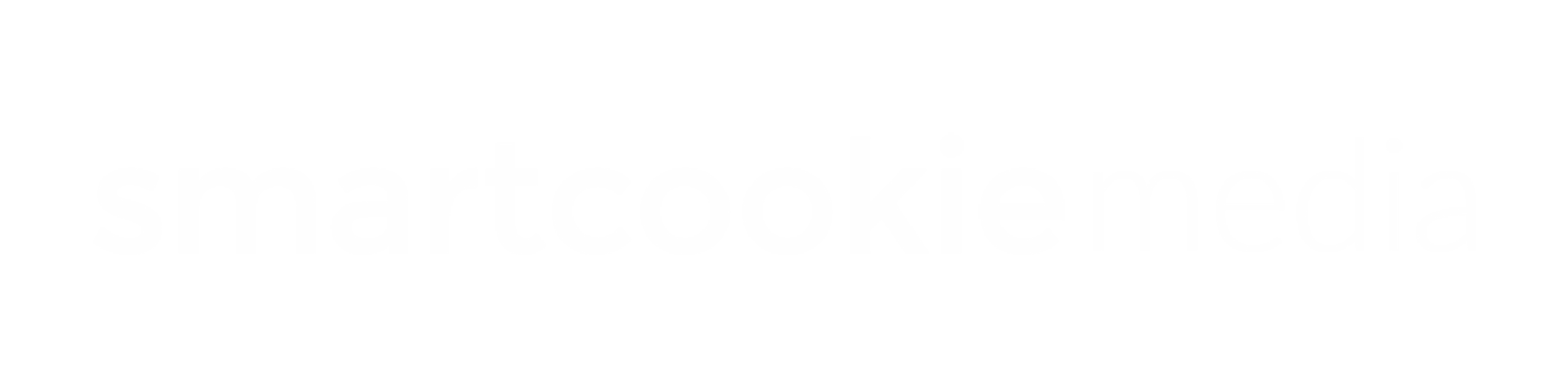 SmartCookie white Word logo